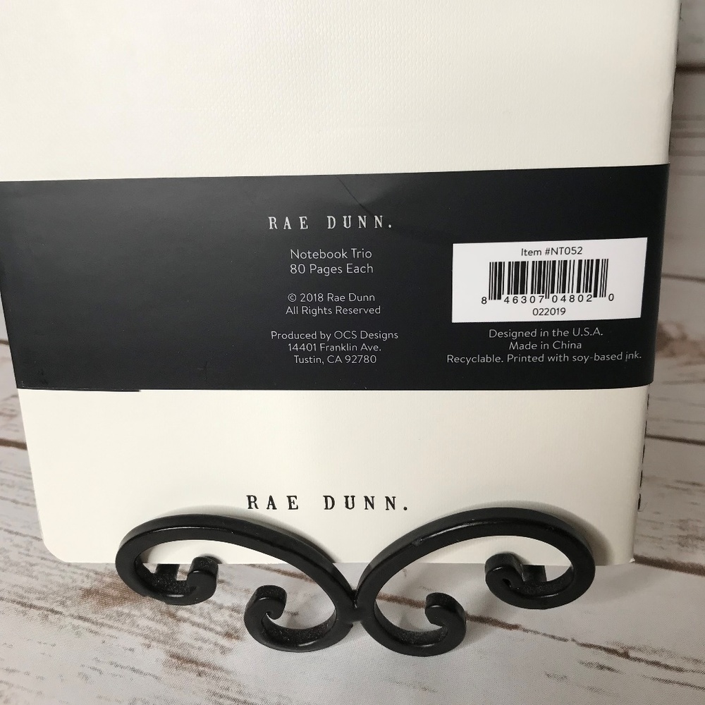 Rae Dunn Notebook Trio - Picture 7 of 8